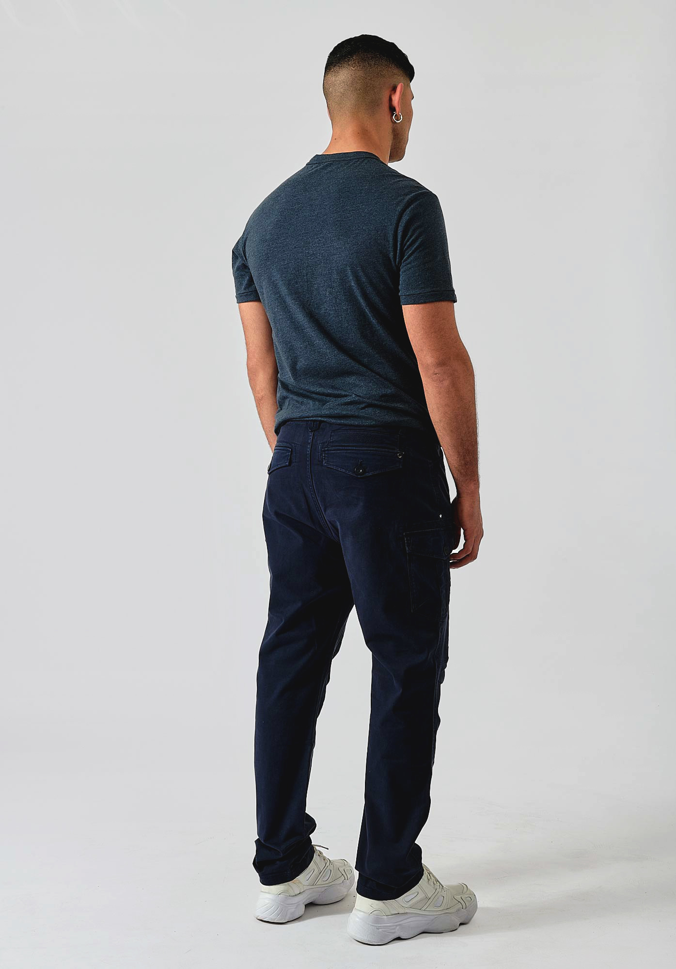 KALIS  Jean relaxed fit bleu homme