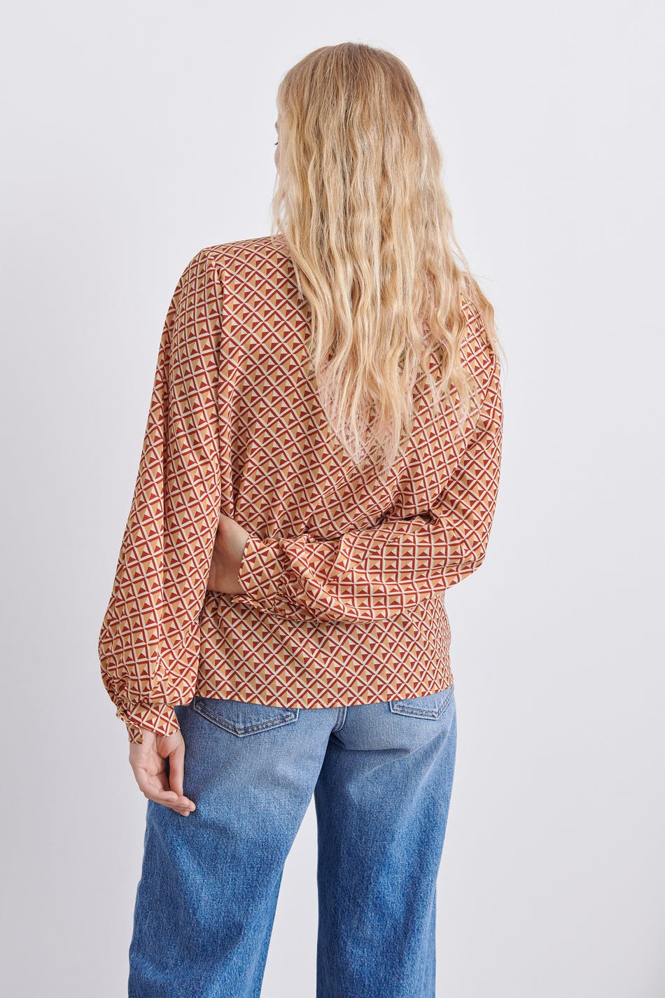 Dolly tie neck blouse