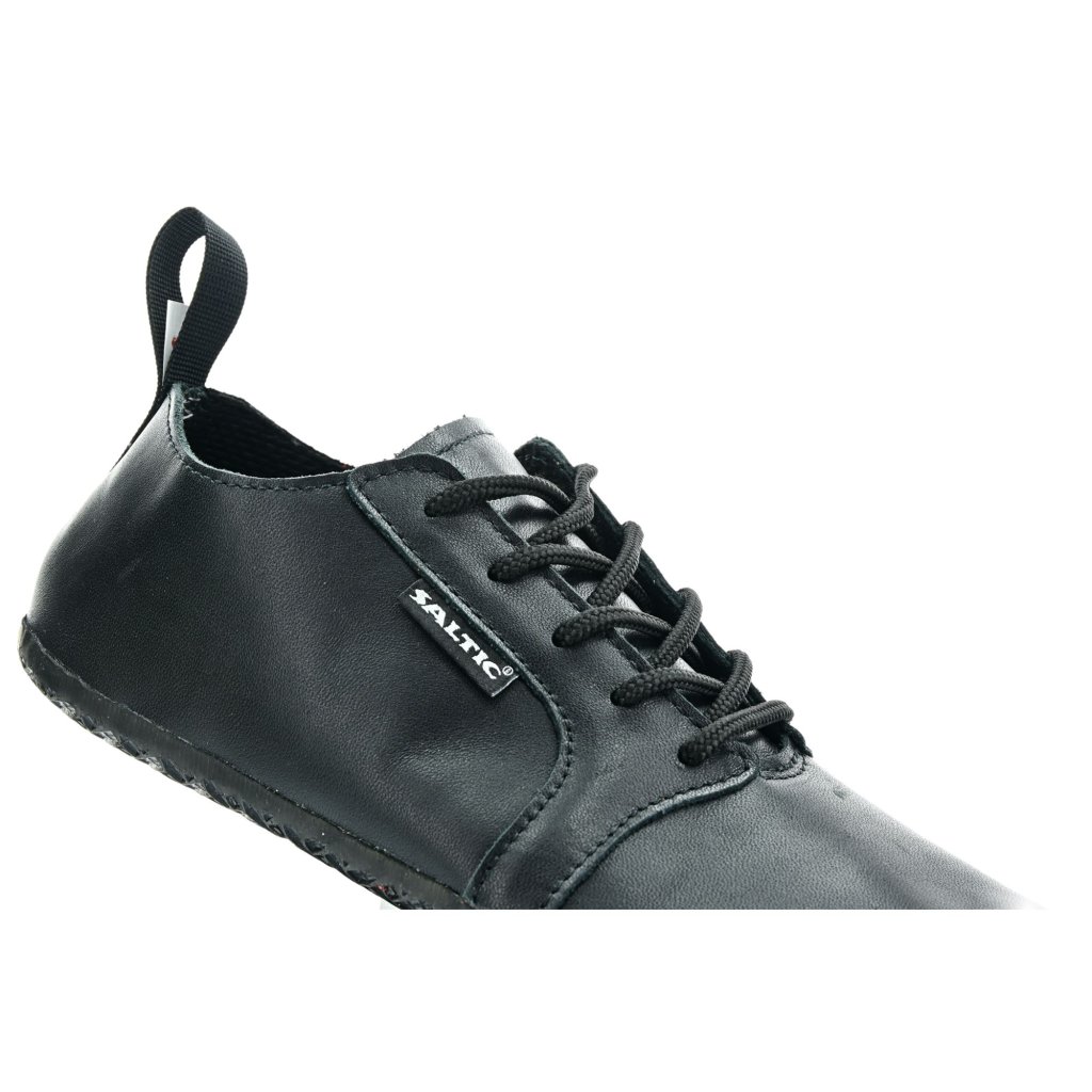 Saltic Fura Schwarz Nappa Barfußsneakers