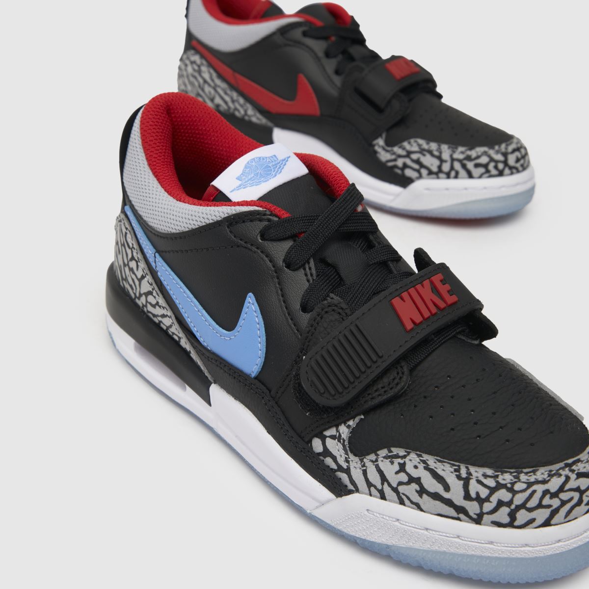Nike Jordan svarta och blå Air Legacy 312 pojkar/ungdomsskor