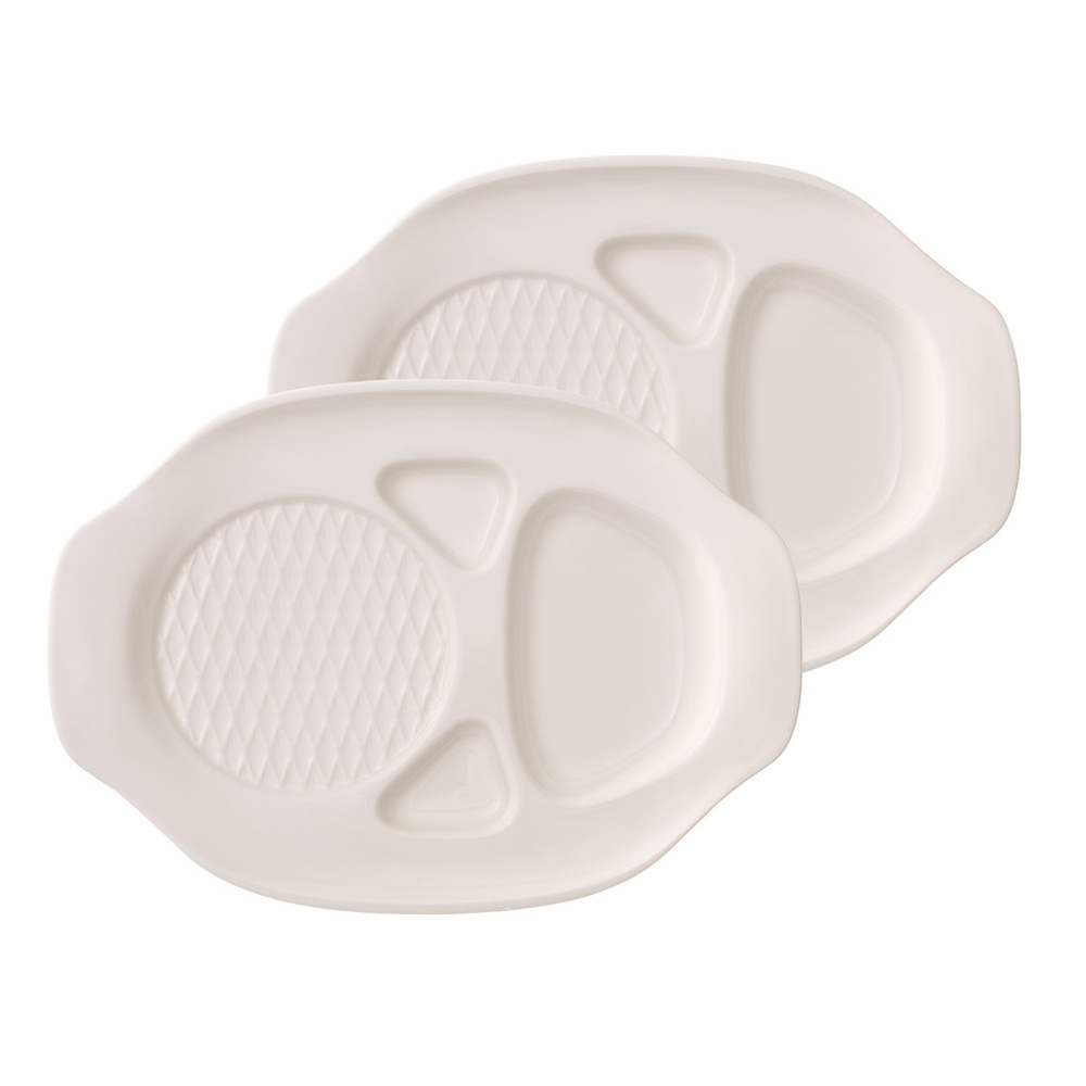 Villeroy & Boch Assiette à hamburger Set 2 pcs. BBQ Passion Assiette