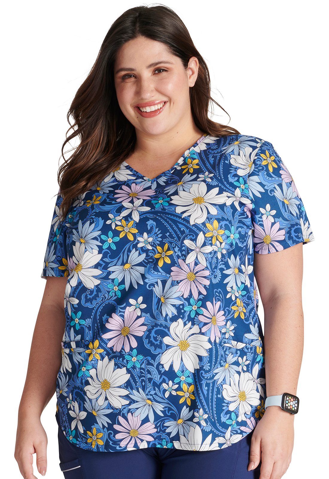 Cherokee Funktionsbluse Bunt bedruckter Damen Kasack 