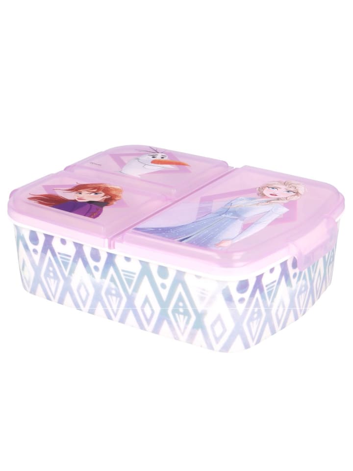 Disney Frozen Brotdose | 3 Fächer | Disney Frozen II | Lunch to Go | Vesper Dose günstig kaufen onesize