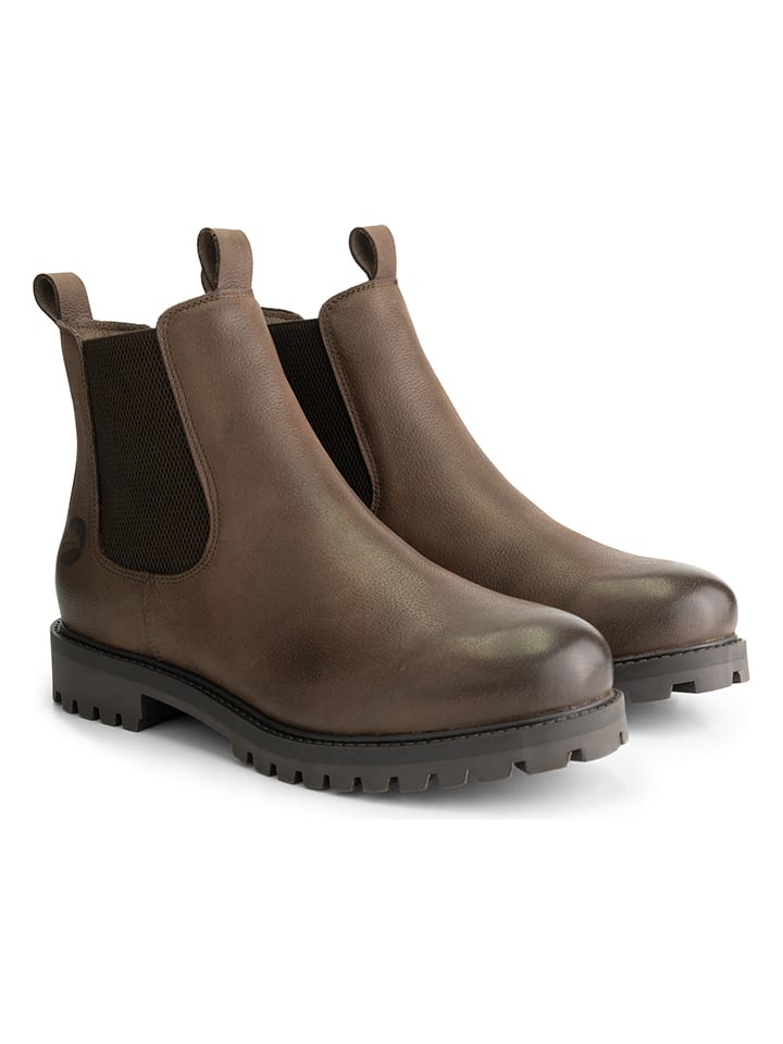 TRAVELIN' Leder-Chelsea-Boots 