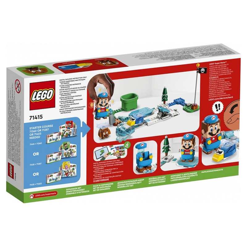 71415 Costume de Mario de glace et monde glacé LEGO Super Mario