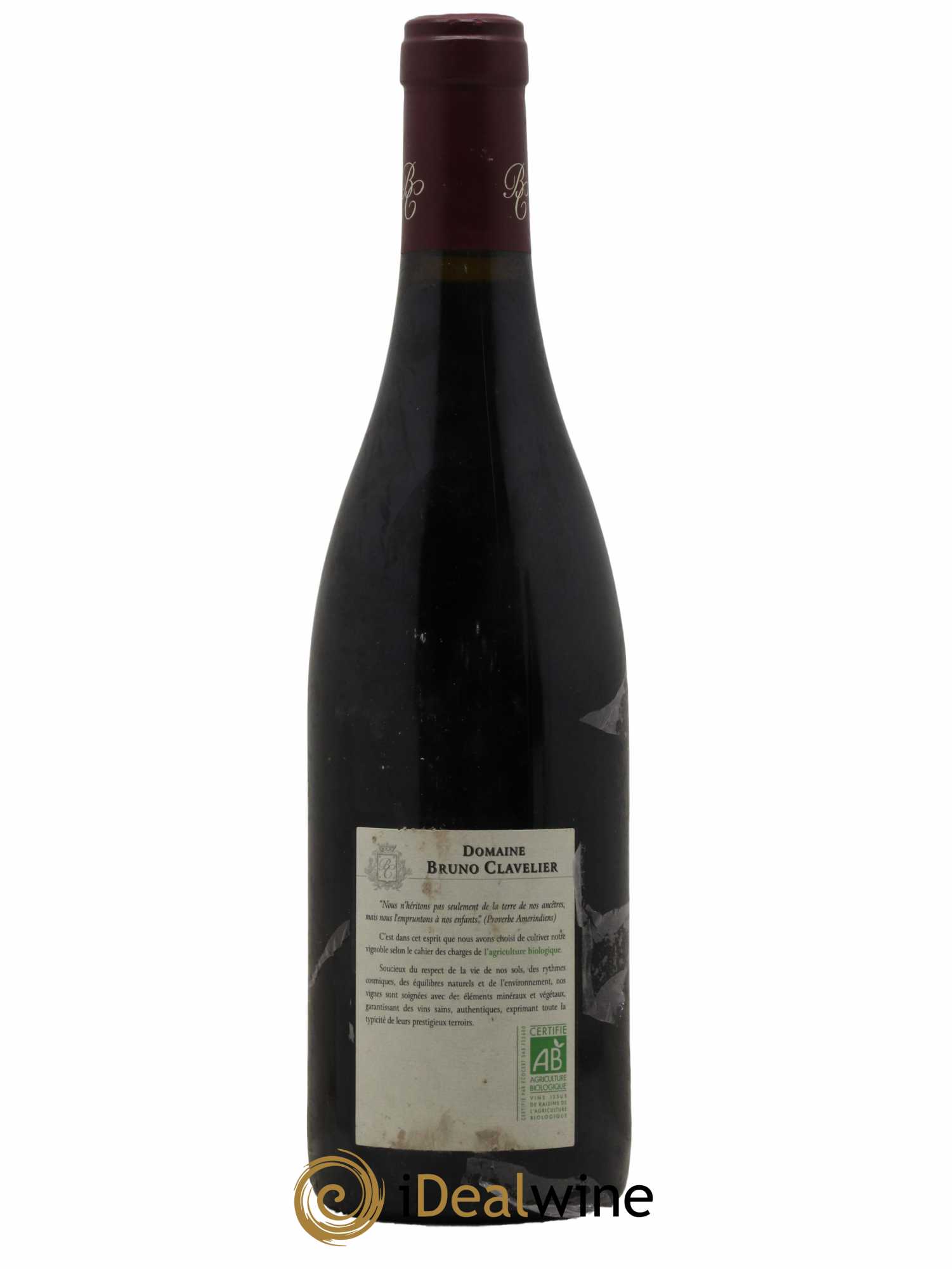 Vosne-Romanée 1er Cru Aux Brulées Vieilles Vignes Bruno Clavelier  2006 - Lot de 1 Bouteille