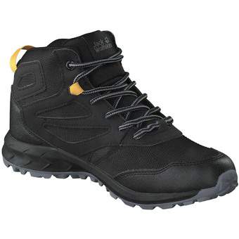 Jack Wolfskin Woodland Texapore Mi K Outdoor in schwarz