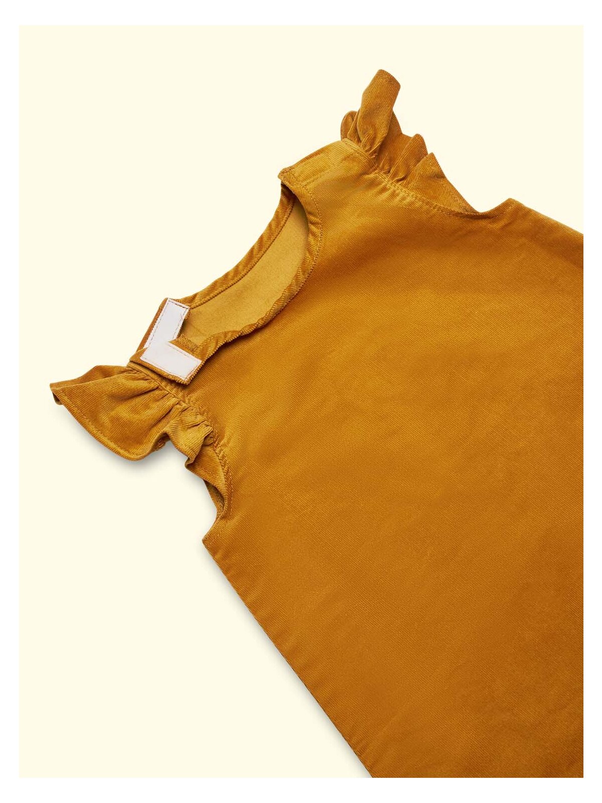 Wombly Coco Cordkleid kurkuma