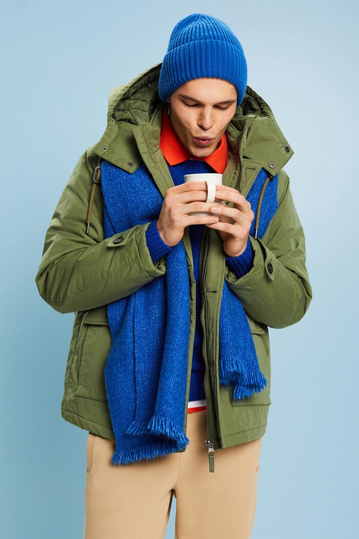 Kurzer Parka mit Wattierung
