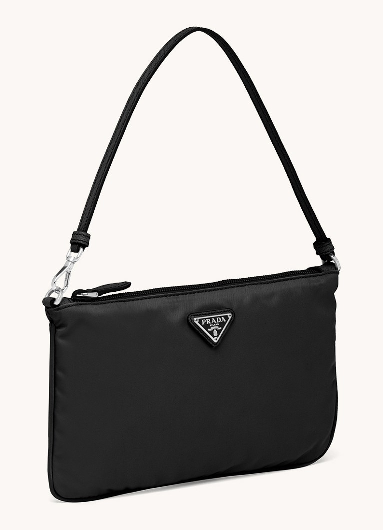 Prada Mini -olkalaukku nahkayksityiskohdilla