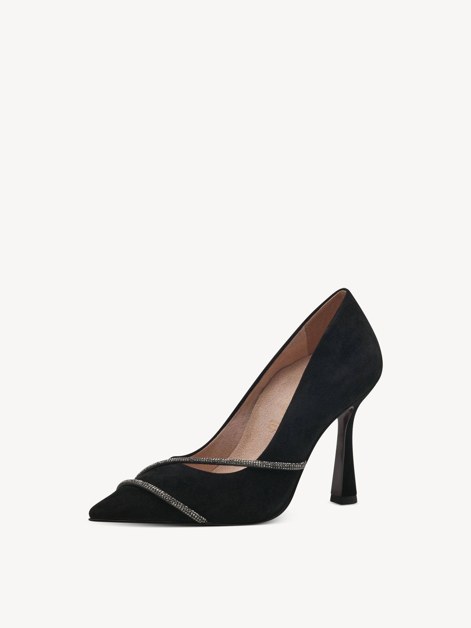 Escarpin en cuir - noir