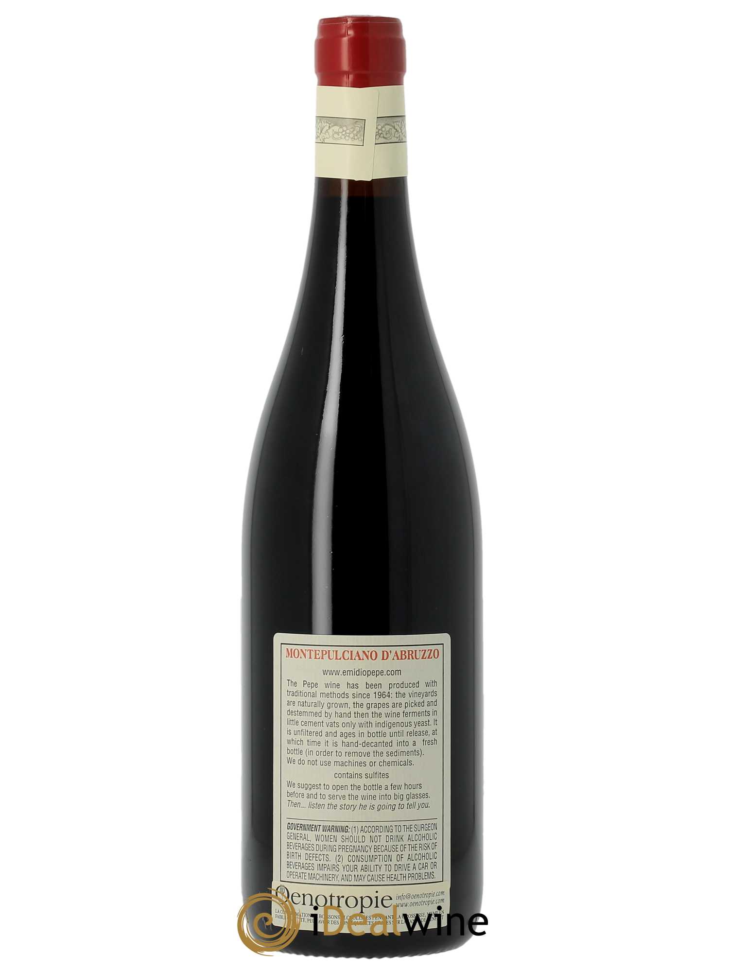 Montepulciano d'Abruzzo DOC Emidio Pepe  2013 - Lot de 1 Bouteille