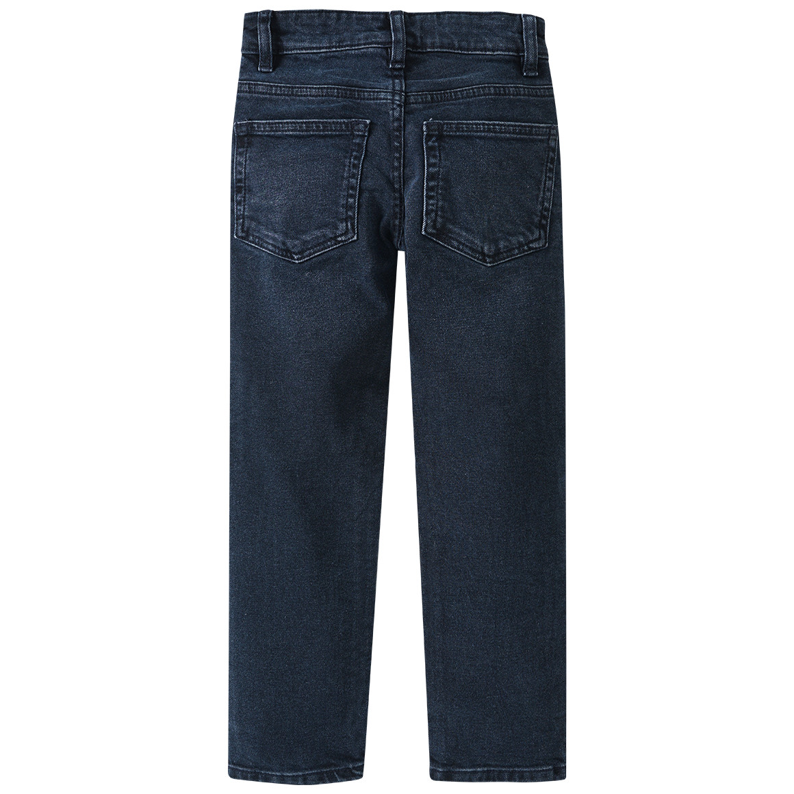 Jungen Straight-Jeans mit Destroyed-Effekten