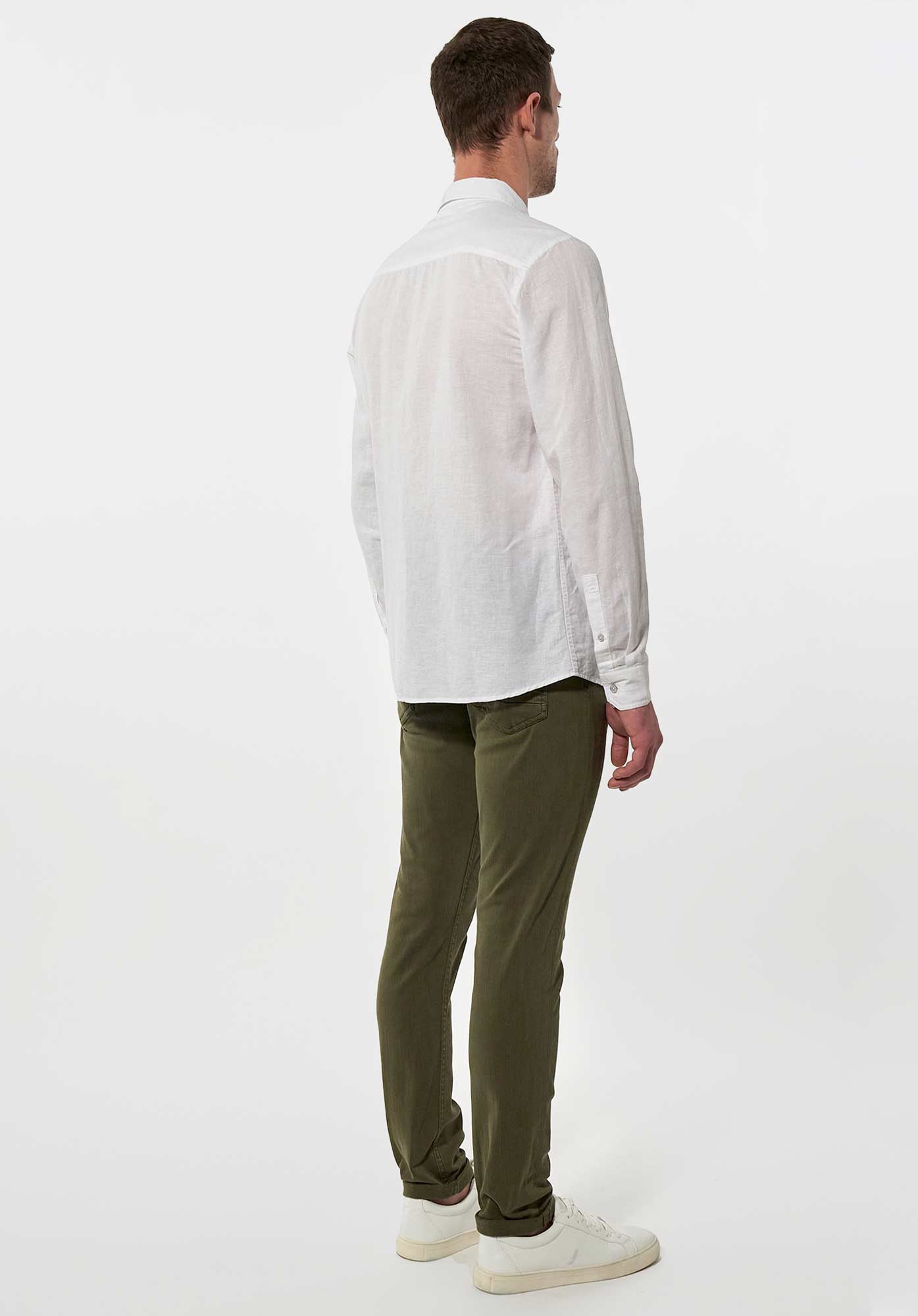 NAVAR  Chemise blanche Homme