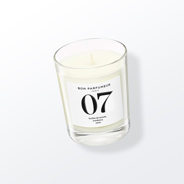 BON PARFUMEUR Home Line Candle 07 Tomato Leaves, Mandarin, Cassis Duftkerze