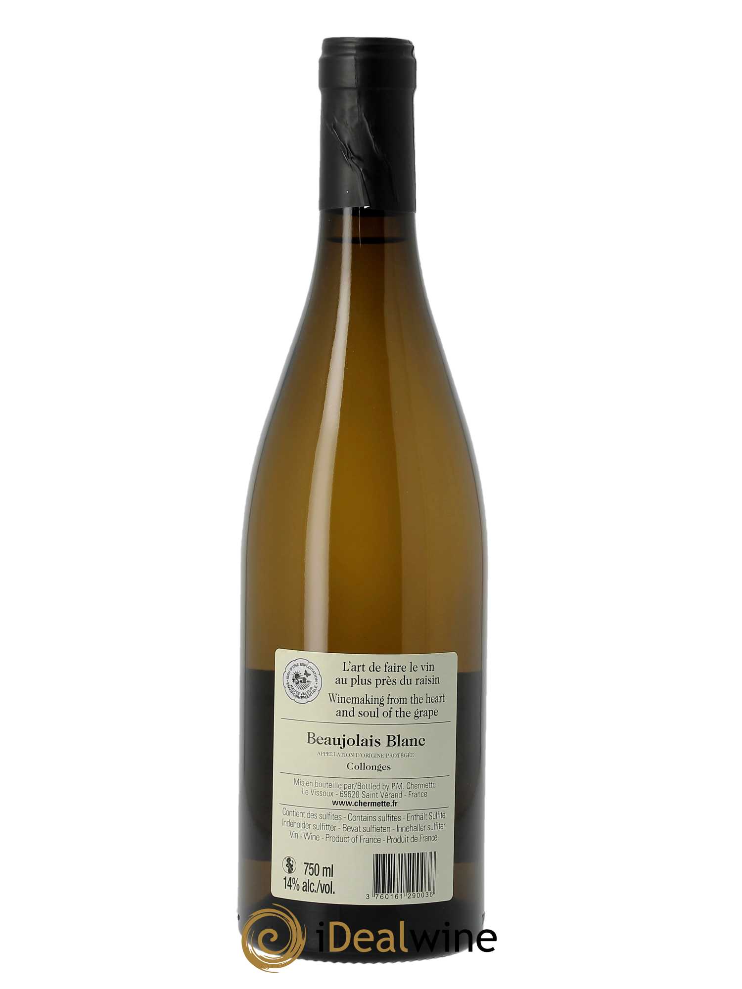 Beaujolais Collonge Domaine du Vissoux - P-M. Chermette  2022 - Lot de 1 Bouteille
