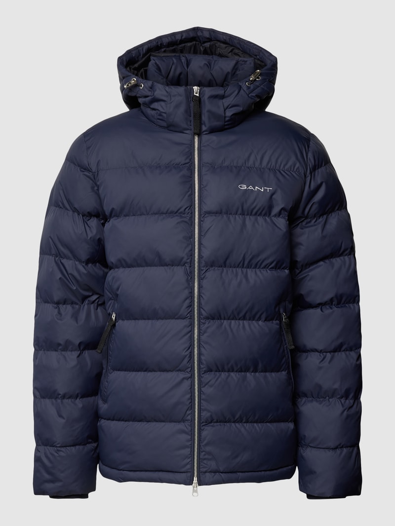 Steppjacke mit abnehmbarer Kapuze Modell 'ACTIVE CLOUD' in marineblau