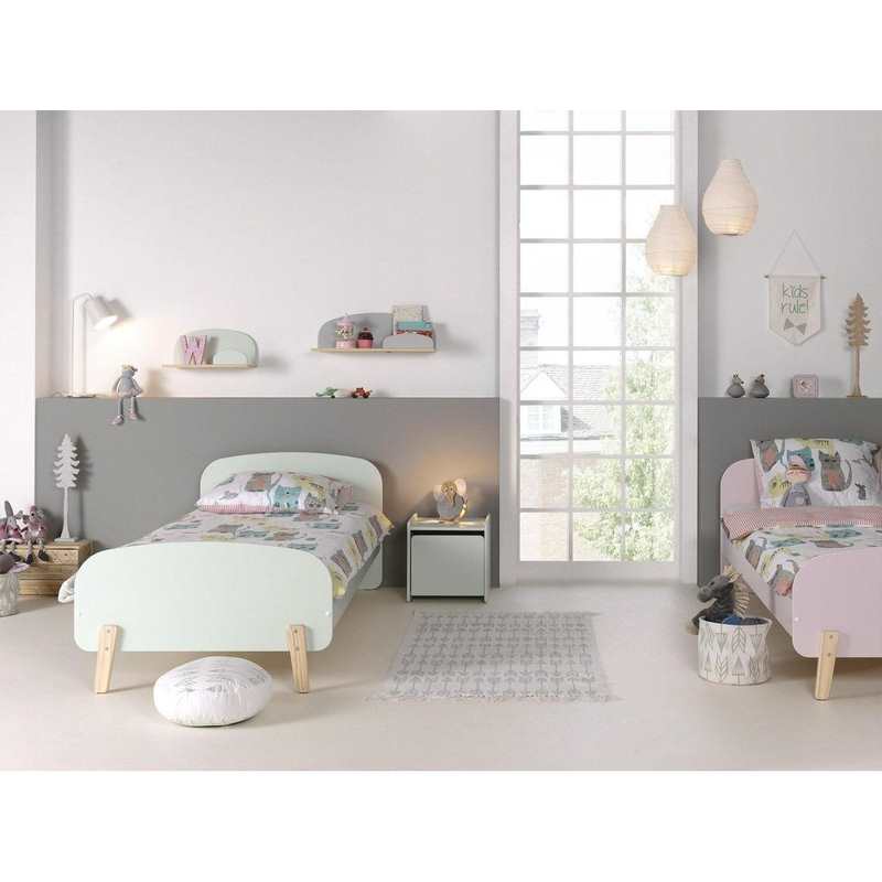 Lit 90x200cm Kiddy vert menthe
