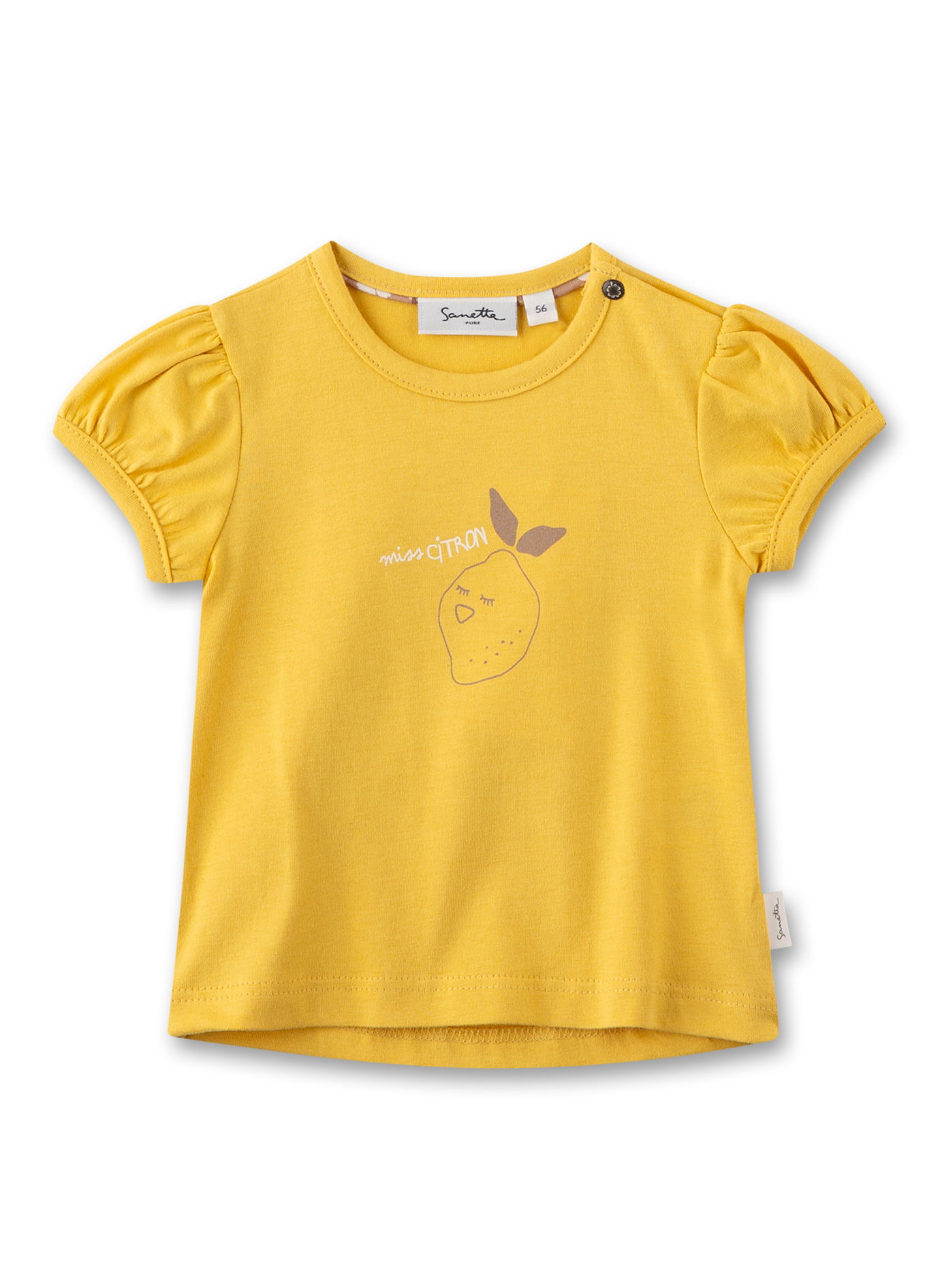 Mädchen T-Shirt Gelb