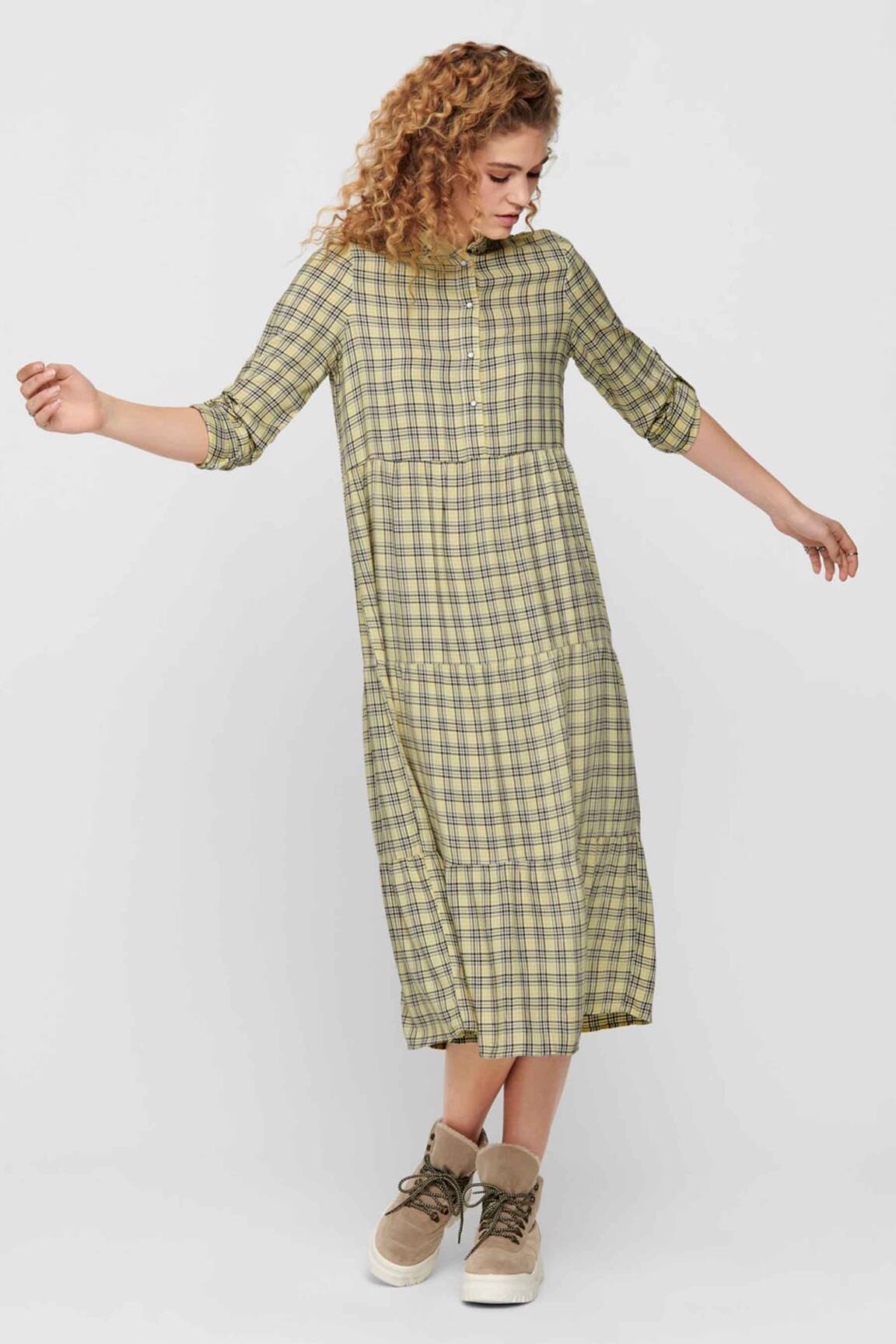 Only Ensembles Robe Femme couleur jaune