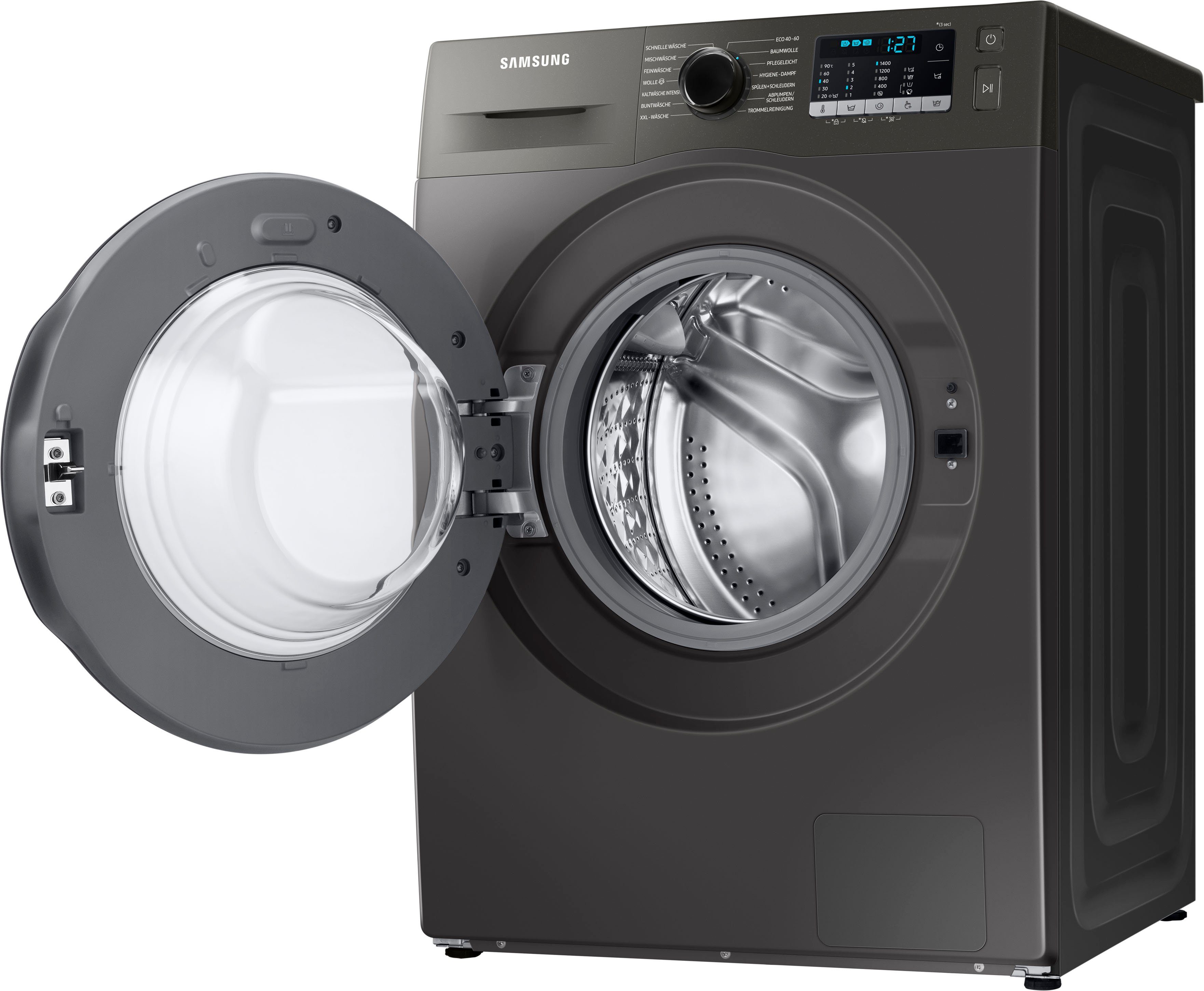 Samsung Waschmaschine WW5000T INOX WW70TA049AX, 7 kg, 1400 U/min, FleckenIntensiv-Funktion