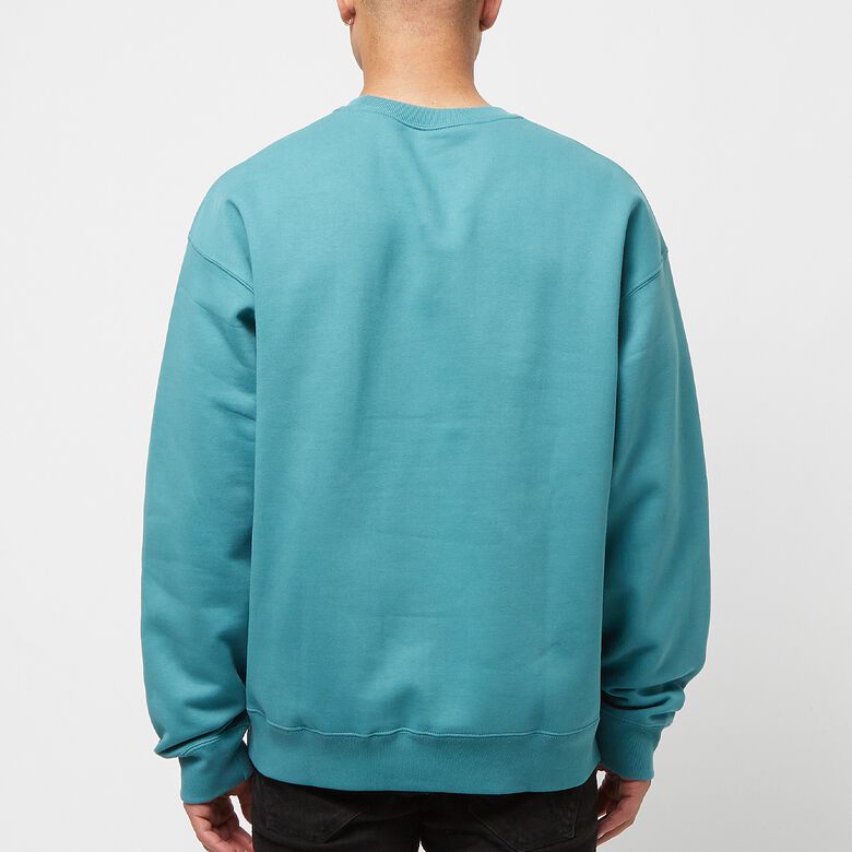 NIKE Solo Swoosh Fleece Crew noise aqua/white
