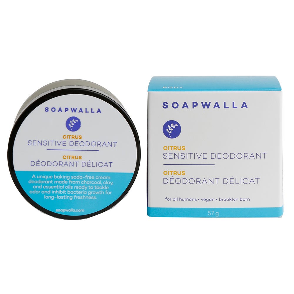 SOAPWALLA Deodorant Cream Original Citrus 57 g