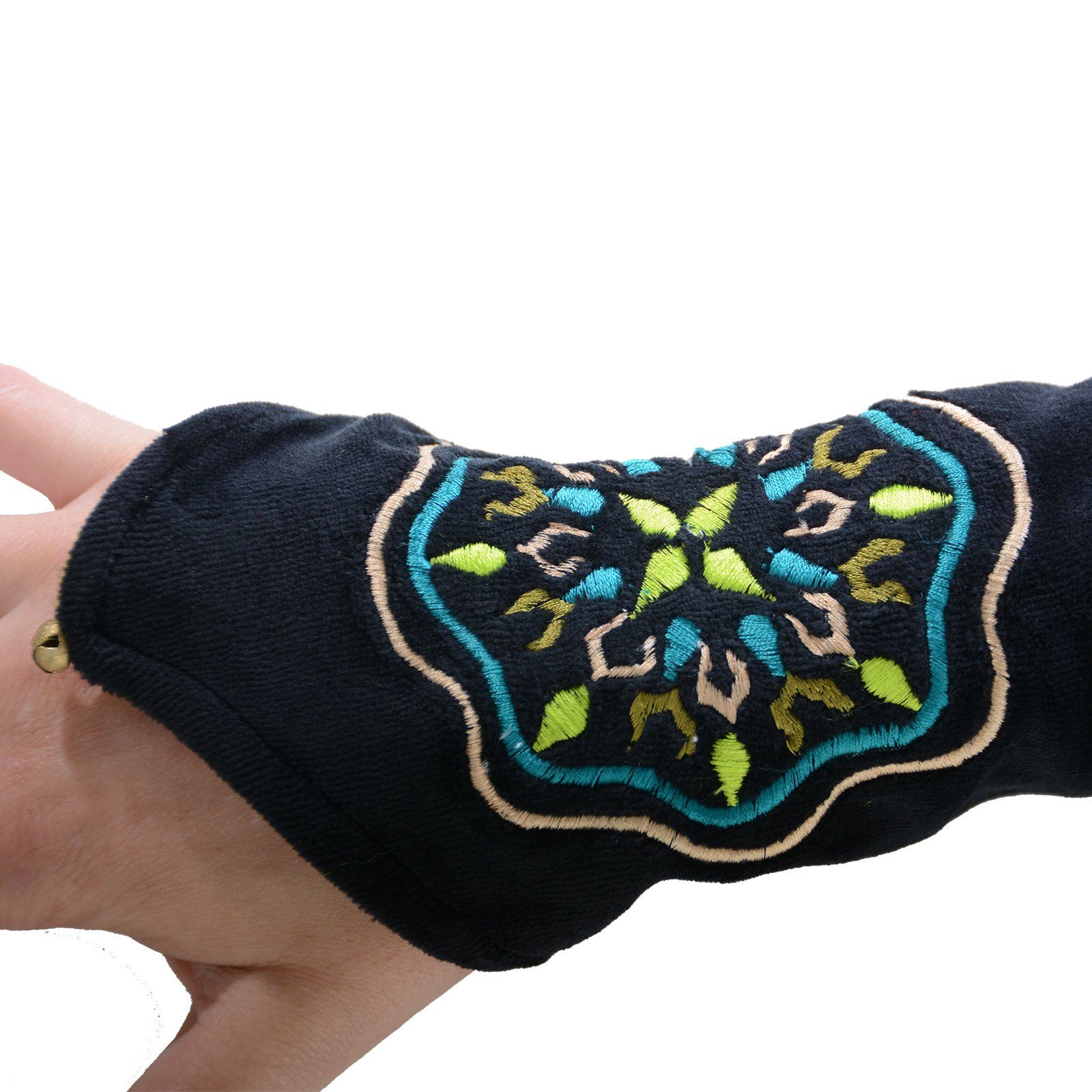 KUNST UND MAGIE Armstulpen Samt Stulpen Armstulpen Handwärmer 