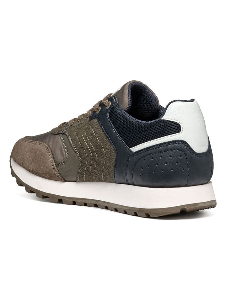 Geox Sneakers in Taupe/ Dunkelblau günstig kaufen