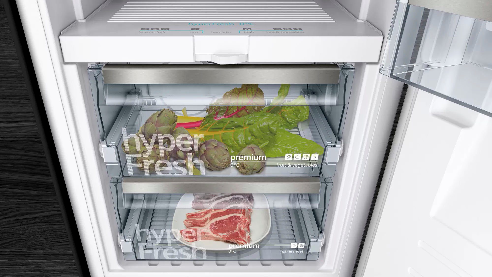 SIEMENS Einbaukühlschrank iQ700 KI51FADE0, 139,7 cm hoch, 55,8 cm breit