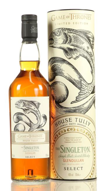 The Singleton of Glendullan Select House Tully - Game of Thrones 0,7 l·40 % vol
