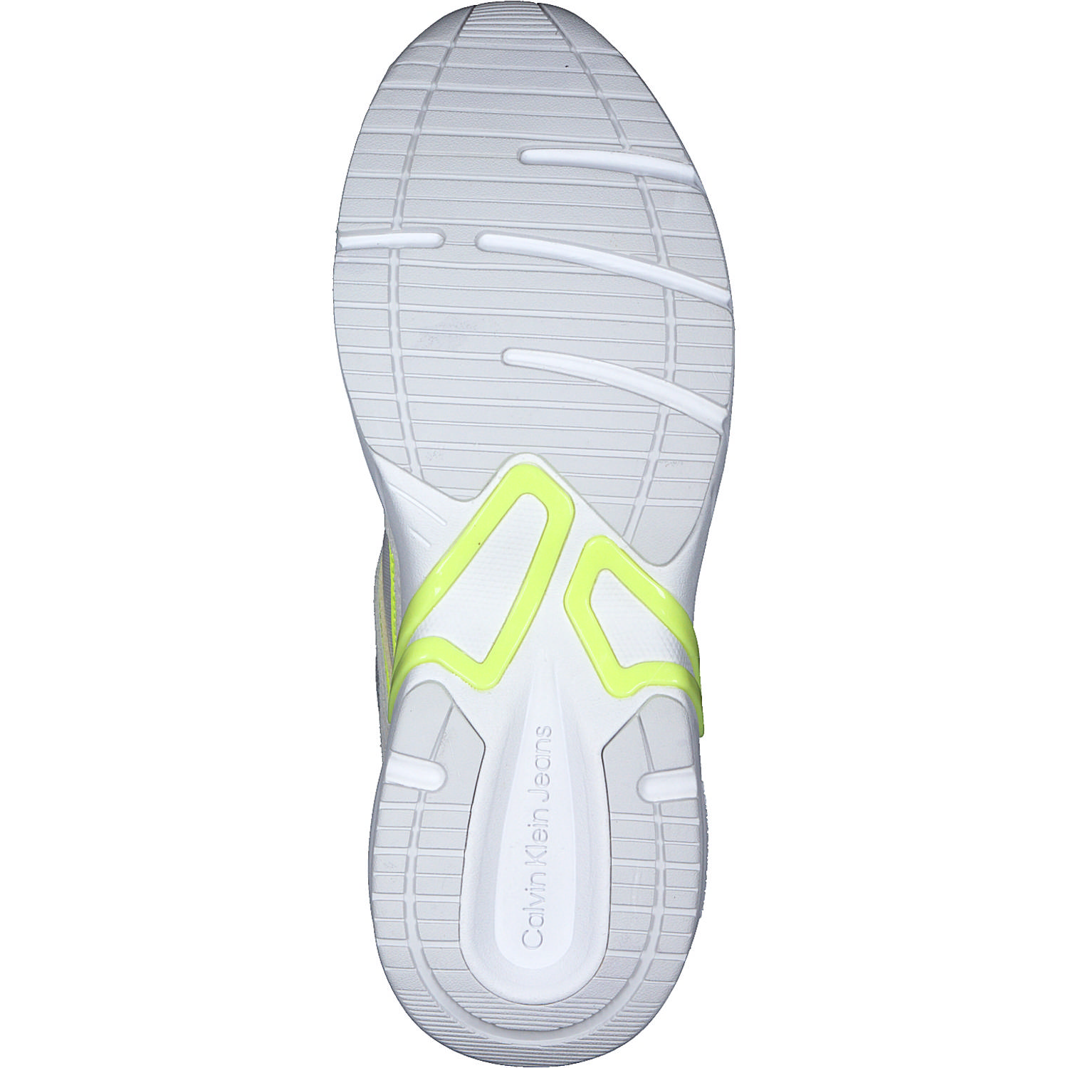 Calvin Klein YW0YW00891, Sneakers Low, Damen, Weiß (Gelb)