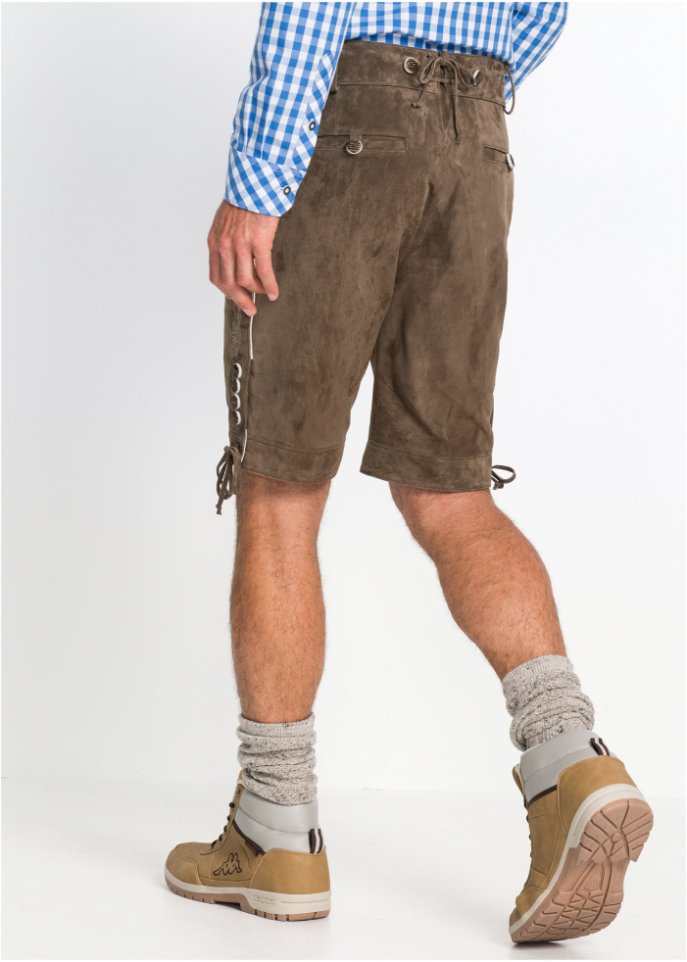 Kurze Trachtenlederhose, Regular Fit