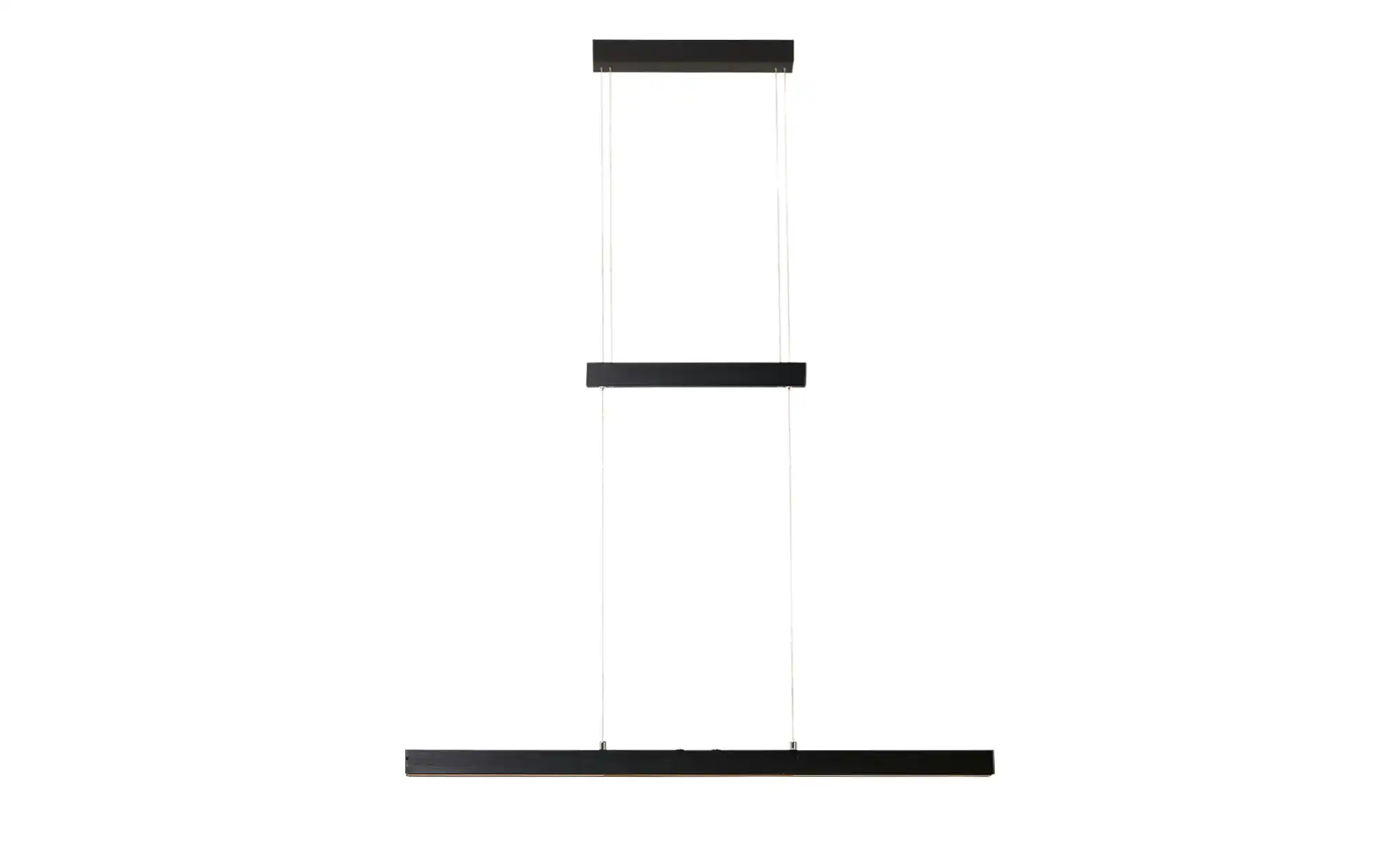 Trio LED-Pendelleuchte, schwarz mit Up & Down Ligh