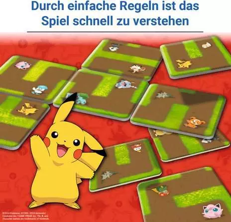Pokémon Labyrinth Connect - Reisespiel ab 7 Jahren
