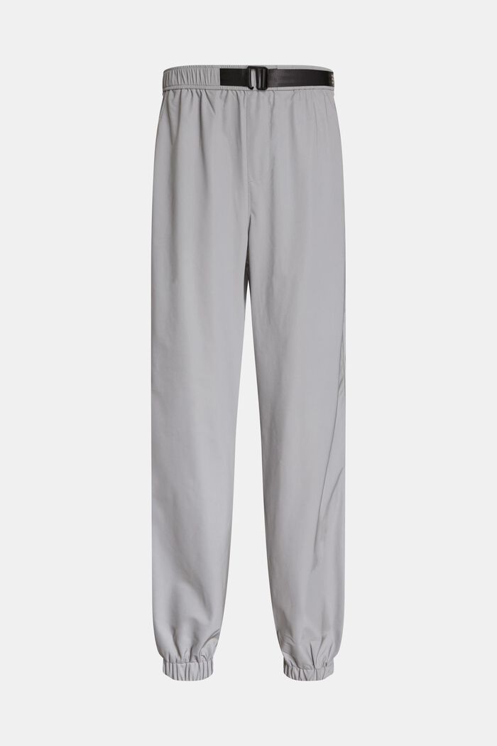 High-Rise-Nylon Track Pants im Tapered Fit