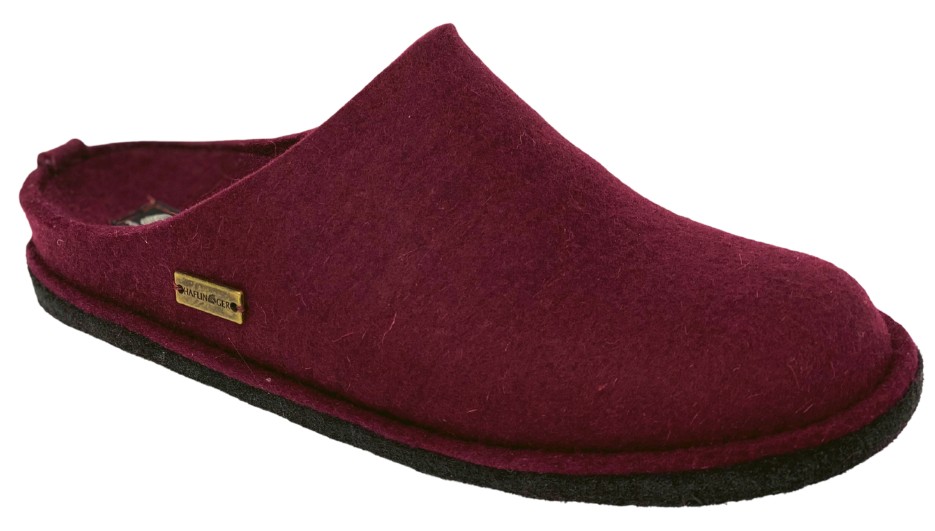 HAFLINGER Hausschuhe rot