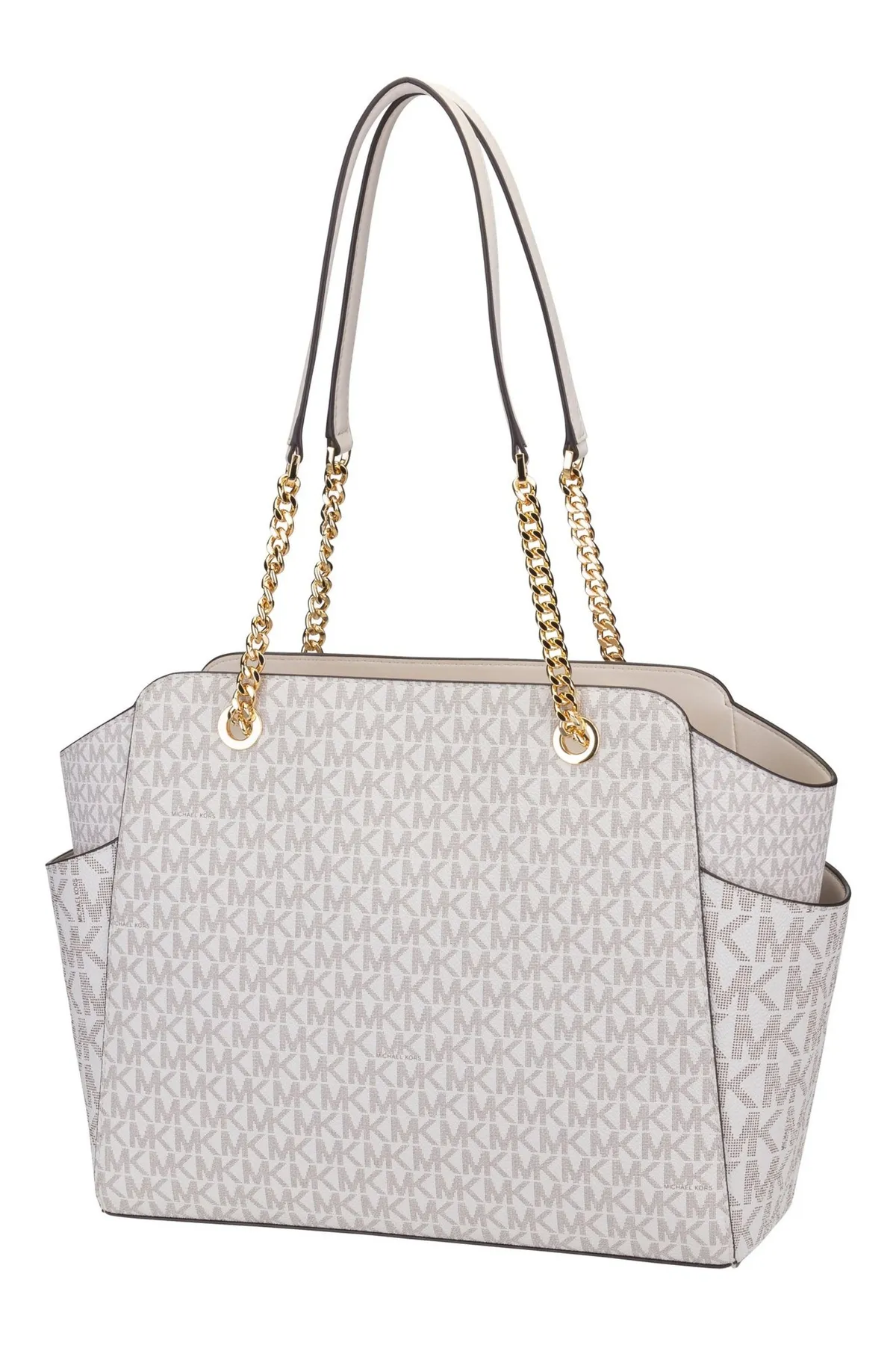 Michael Kors  Schultertasche Jacquelyn Medium TZ Chain Tote MK Sig