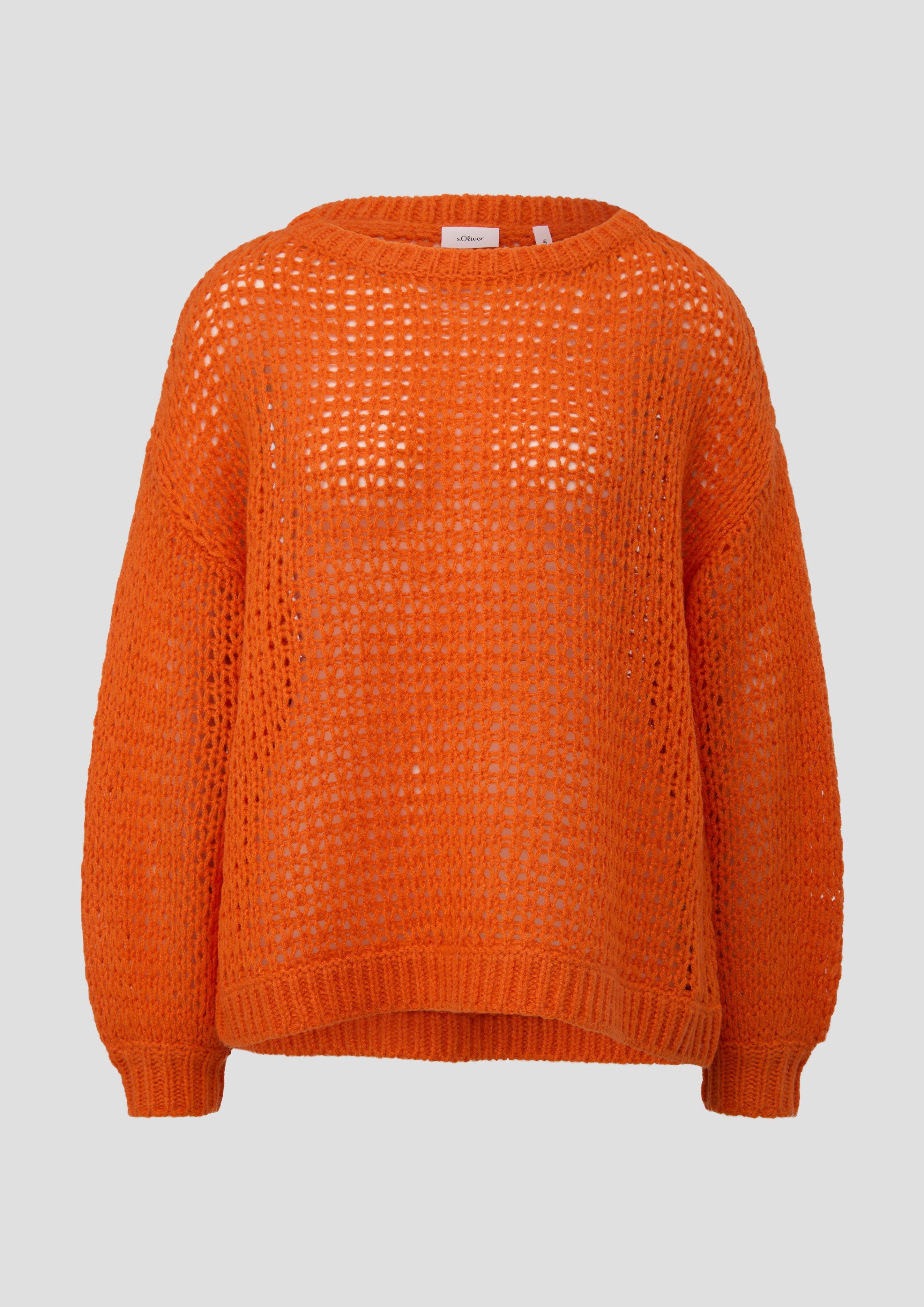 Strickpullover mit Stehkragen  2142245-2393