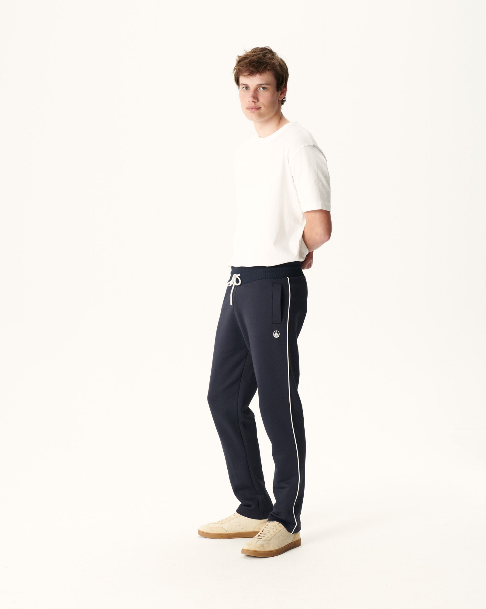 Jogpant homme en coton biologique Marine Freddie