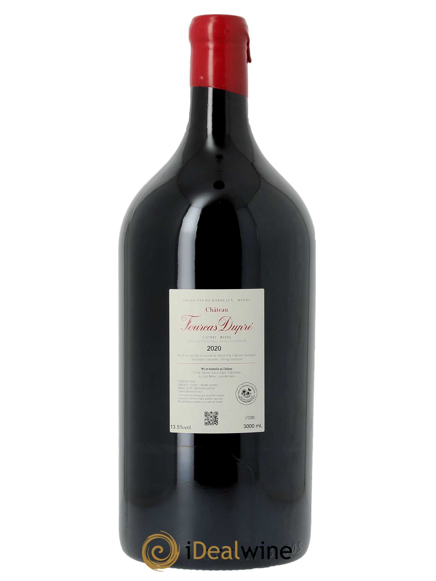 Château Fourcas Dupré  2020 - Lot de 1 Double-magnum