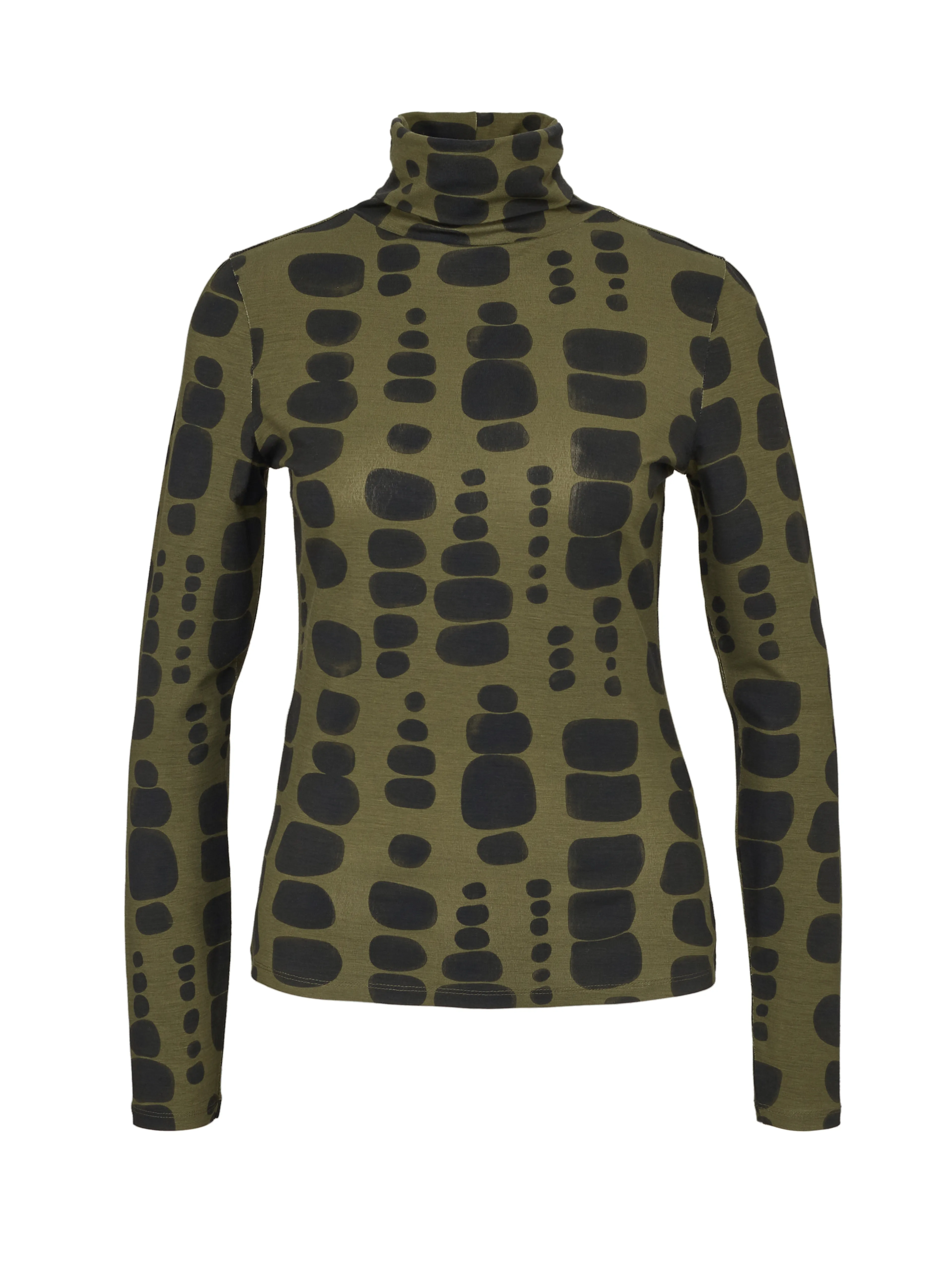 Grünes Damen-Langarm-T-Shirt ORSAY