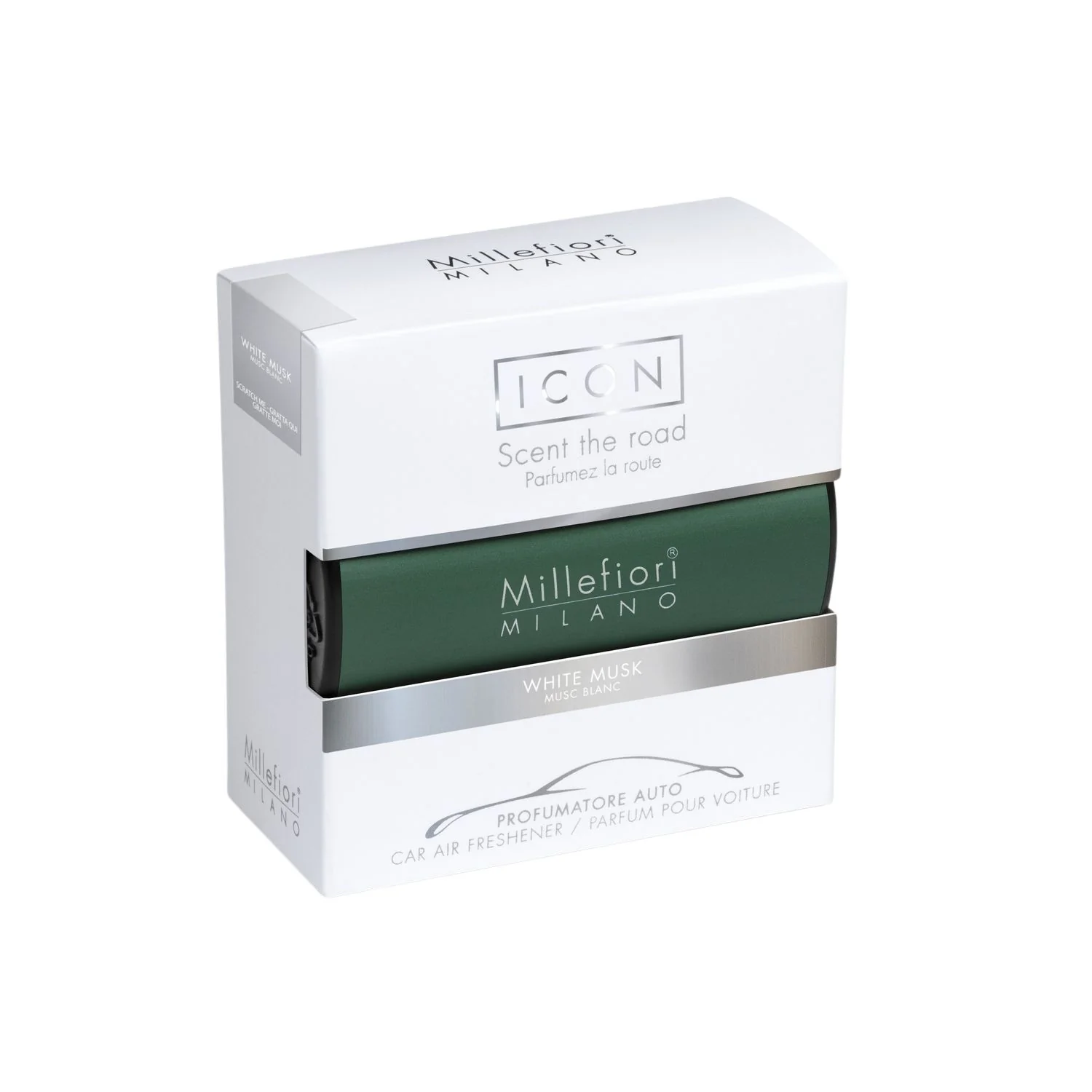 Ambientador para coche Icon White Musk - Clásico - Perfume para coche