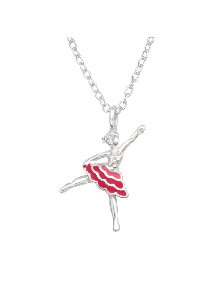 Alexander York Kette mit Anhänger BALLERINA Kristall in 925 Sterling Silber, 2-tlg. günstig kaufen onesize