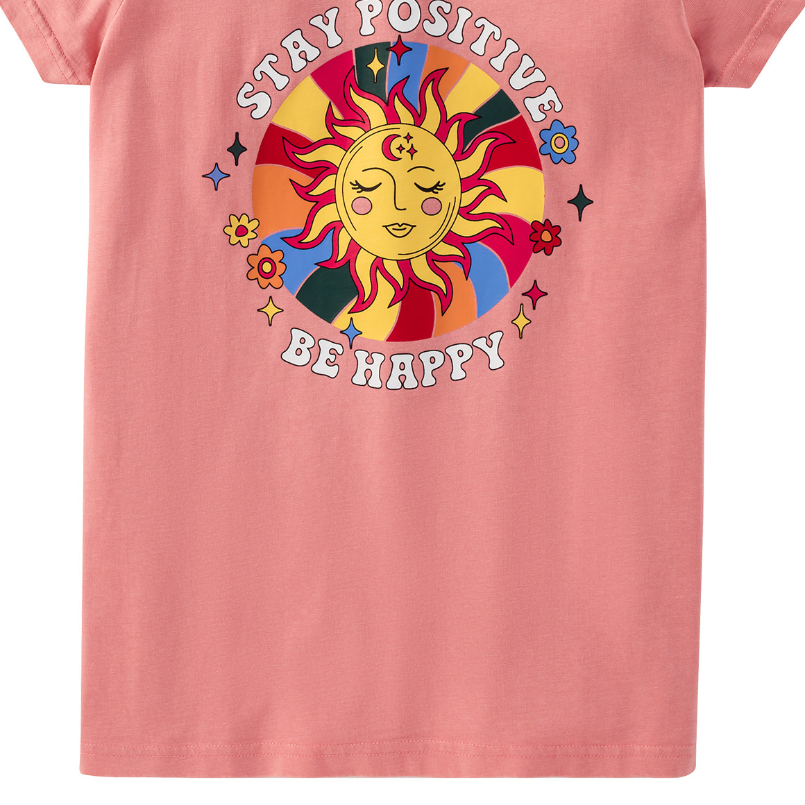Mädchen T-Shirt mit buntem Print
