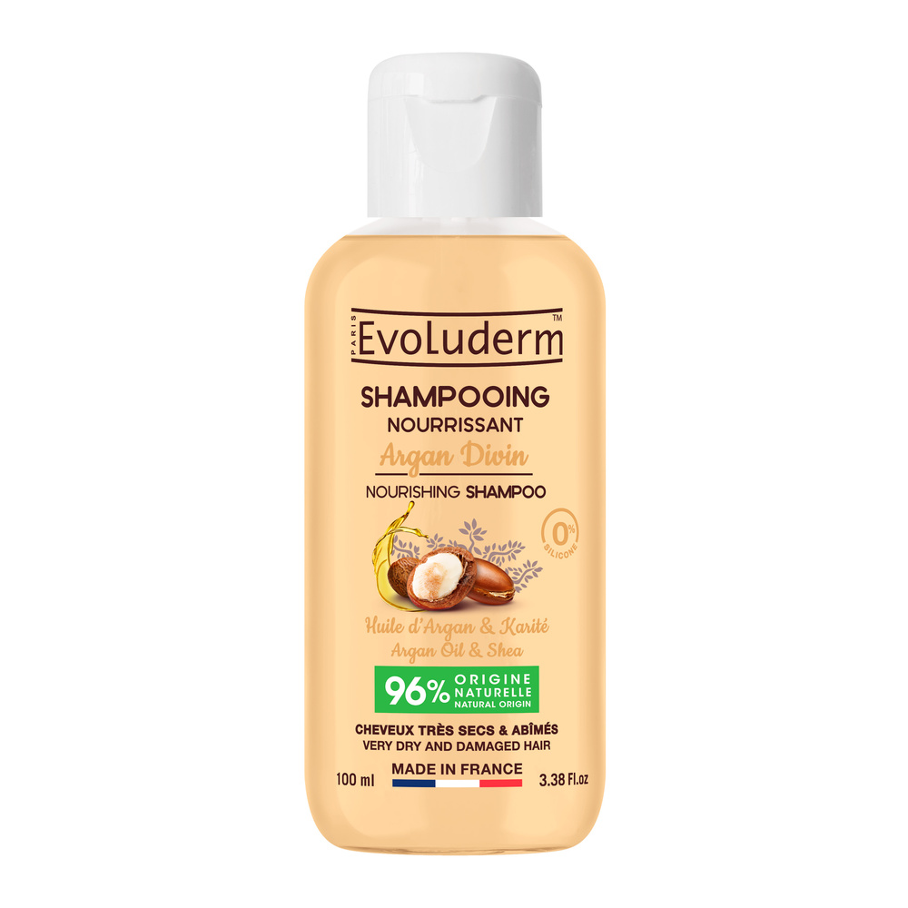 evoluderm Argan Divin Shampoing Nourrissant - 100 ml