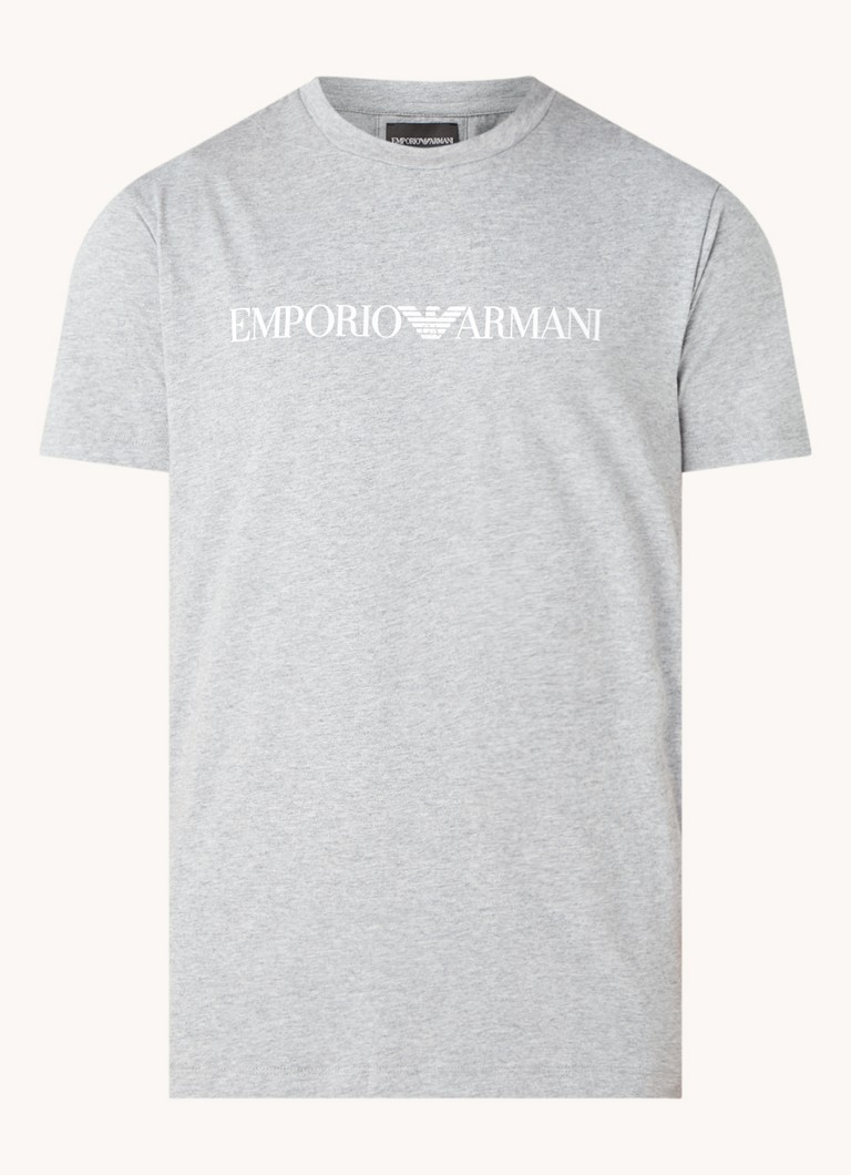 Tricou Emporio Armani cu logo imprimat