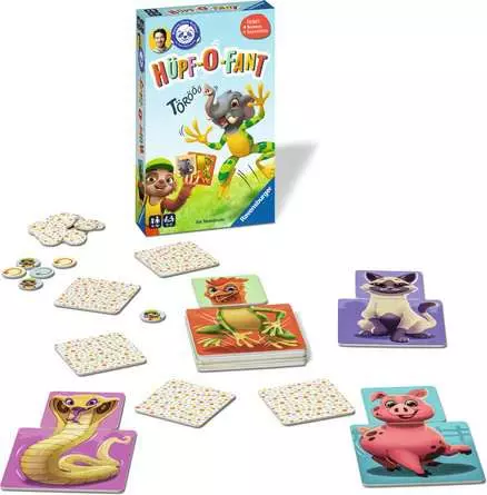 Beweg dich schlau! Hüpf-O-Fant - Kinderspiel ab 4 Jahren