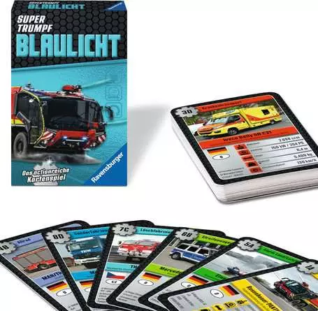 Blaulicht - Kartenspiel ab 7 Jahren