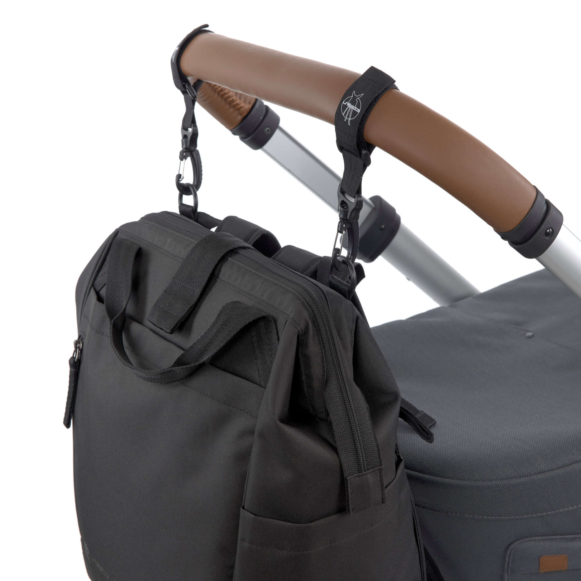 Wickelrucksack Goldie Up Green Label - Schwarz